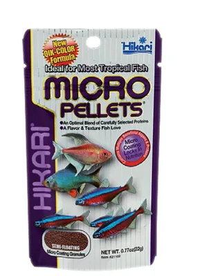 Image de Micro Pellets 45 grammes nourriture pour poissons