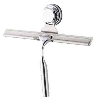 Image de Extracteur de douche BESTLOCK, chromé, 25,4 x 5,5 x 23,5 cm, sans perçage