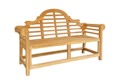 Produktbild von LC Garden »Marlboro« Gartenbank Teakholz Holzbank 167cm