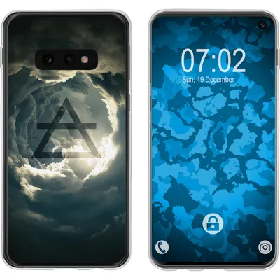 Produktbild von PhoneNatic Case kompatibel mit Samsung Galaxy S10e Silikon-Hülle Element Luft M1