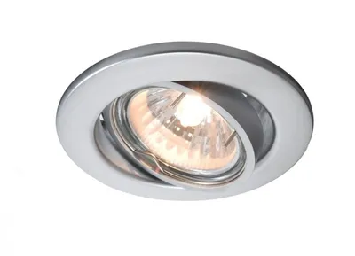 Image de Spot encastré MR16 pivotant 68 argenté mat