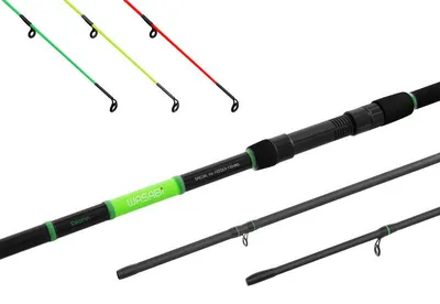 Produktbild von Delphin WASABI Feeder NXT Angelrute 3,6 m 100 g 3 Teile
