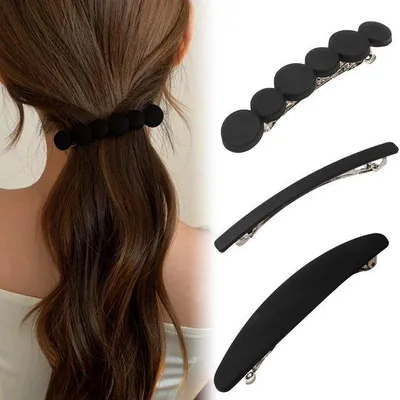 Produktbild von Haarclips 3er Set für Frauen mit dünnem Haar, automatische Haarclips, Vintage-Haarclips für Frauen und Mädchen