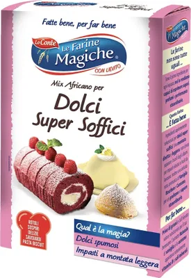 Zdjęcie produktu dla Mąka cukiernicza LE FARINE MAGICHE 200g - Lo Conte