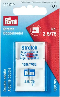 Immagine prodotto di PRYM 130/705 N. 2,5/75 Ago doppio