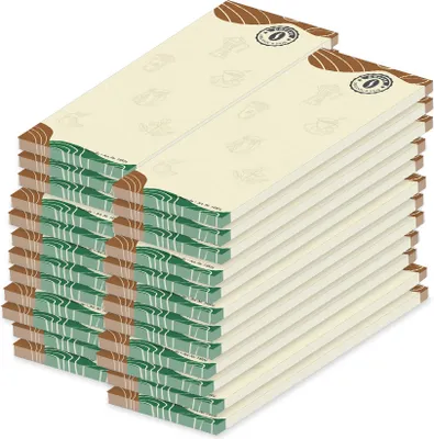 Produktbild von PRICARO Kellnerblock "Welle", 24 Stück