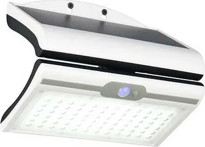 Immagine prodotto di Lampada da parete solare a LED, bianca, luce di orientamento, H 18,5 cm