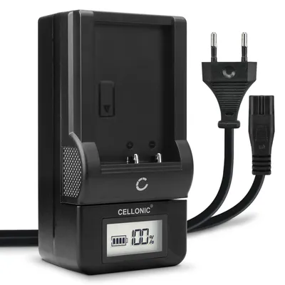 Image de CELLONIC Chargeur pour appareil photo , Alimentation Batterie , Câble Charge rapide, Adaptateur Secteur