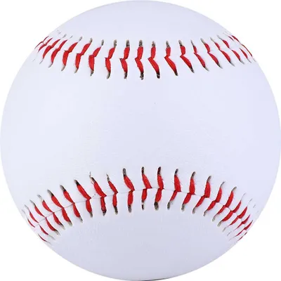 Obrázek produktu pro 9palcový baseballový míč, bílý, z PVC, pro trénink baseballu, softballu, týmové hry
