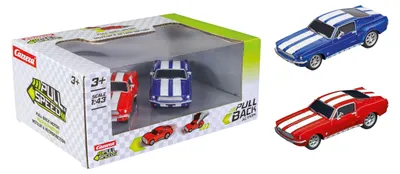 Produktbild von Ford Mustang 67 Twinpack Modellauto Set für Sammler