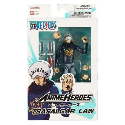 Obrázek produktu pro Akční figurka One Piece Bandai Anime Heroes: Trafalgar Law 17 cm