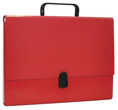 Obrázok produktu pre Aktovka s držadlom Office Products na dokumenty A4 červená