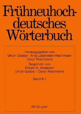 Produktbild von Frühneuhochdeutsches Wörterbuch, Band 9.1, l - maszeug