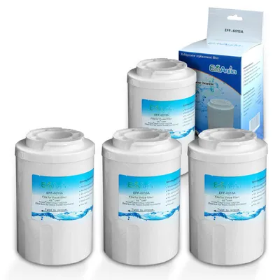 Produktbild von 4x ECOPURE EFF-6013A Kühlschrankfilter, kompatibel GE MWF Smartwater