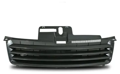 Kühlergrill Sportgrill Gitter Front Grill ohne Emblem Schwarz für VW Polo 9N – Produktansicht
