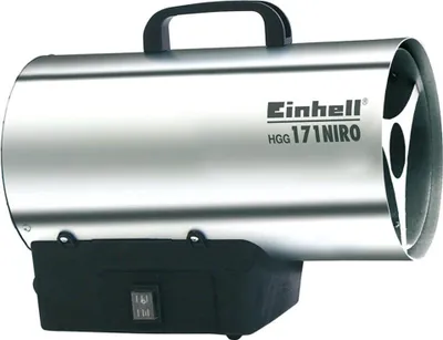 Obrázok produktu pre Einhell HGG 171 Niro (DE/AT), Teplovzdušná pištoľ, Rovná rúčka, Čierna, Strieborná, AC, 38 W, 220 - 240 V
