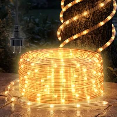 Productafbeelding van 1.11 LED-lichtslang, warmwit - Lengte: 12 meter