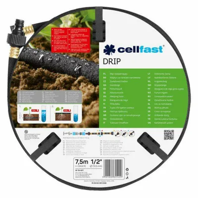 CELLFAST Bewässerungsschlauch DRIP 1/2" 22,5m