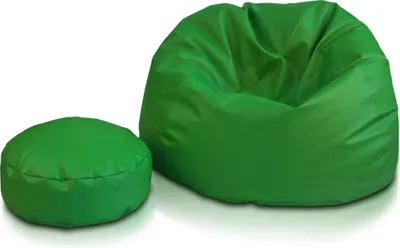 Obrázek produktu pro Ecopuf Sakwa, sedací polštáø køeslo sedací vak, sedací vak z umìlé kùže, Zelená E9, M