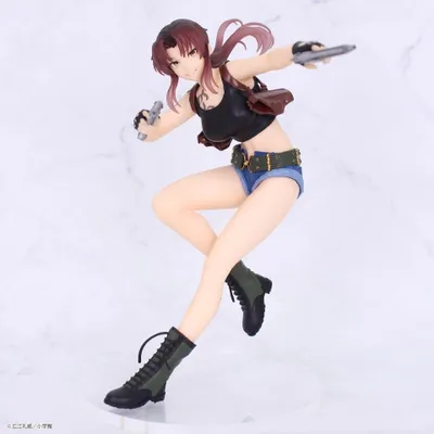 Zdjęcie produktu dla Figurka PVC Vivit Revy z Black Lagoon, 16 cm