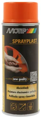 Produktbild von MoTip Sprayplast orange seidenglanz, orange, 400 ml