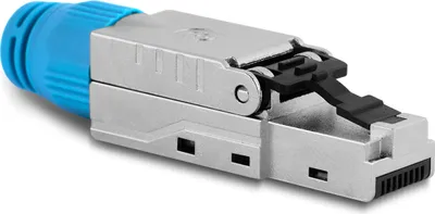 Produktbild von Netzwerkstecker Cat8 CAT8.1 RJ45 Stecker 1x Steckverbinder werkzeuglos geschirmt