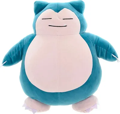Produktbild von Pokemon Plüschfigur - schlafender Relaxo (45cm) Kuscheltier Stofftier Plüschtier