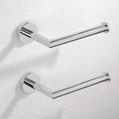 Produktbild von Toilettenpapierhalter Edelstahl Rostfrei für Wandmontage, 2 Stück