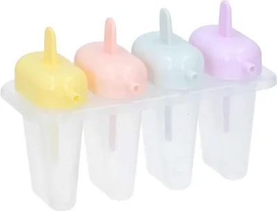 Produktbild von Eis am Stiel Maker - Lolly - Eisform für 4 Eissorten - Lolly Maker