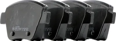 Produktbild von METELLI Bremsbeläge Satz Hinten Bremsklötze für VW GOLF VI (5K1) 22-0889-0