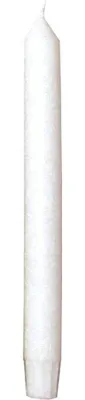 Produktbild von Stabkerzen in Weiß, 4er-Set aus Stearin, jeweils 22 cm