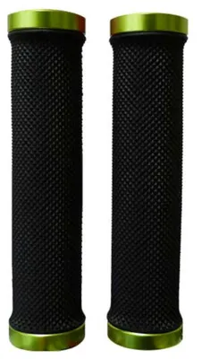 Immagine prodotto di Manopole Ergotec MTB/ATB nere, 135mm, con morsetto verde, Kraton