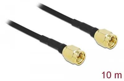 Image de DELOCK Antennenkabel SMA Stecker zu SMA Stecker LMR/CFD100