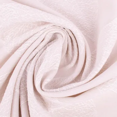 Produktbild von Vorhangstoff Meterware Dekostoff Jacquard blickdickt hell-beige 150cm