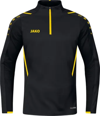 Produktbild von Jako Challenge Ziptop Herren - Schwarz / Citro