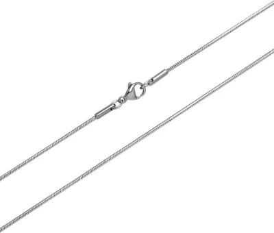Produktbild von Hochwertige Unique Schlangenkette aus Edelstahl N5060 (Länge: 45cm)