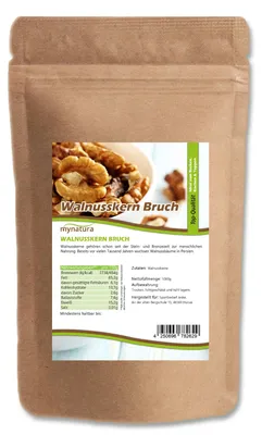 Produktbild von Mynatura Walnussbruch - Walnüsse - im Beutel ab 1kg