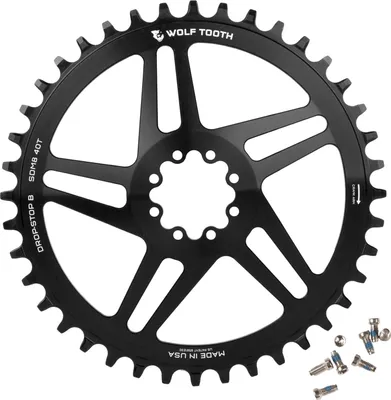 Produktbild von Wolf Tooth SRAM 8-bolt Direct Mount Kettenblatt, Standard 45mm/Offset 6mm, 40 Z., Drop-Stop B,