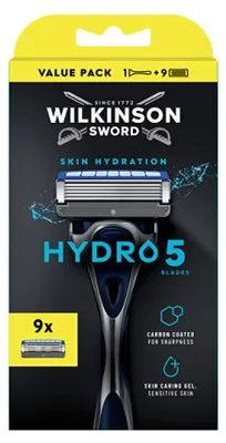 Image de Rasoir protecteur pour la peau Hydro 5 + 9 têtes