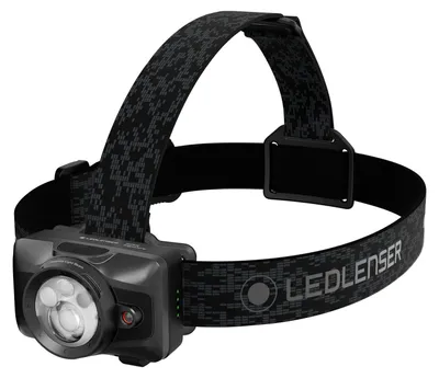 Produktbild von Ledlenser Stirnlampe HF6R Signature Schwarz-Grau, 1000lm, 190m Leuchtweite, 60h Laufzeit, IP67, USB-C