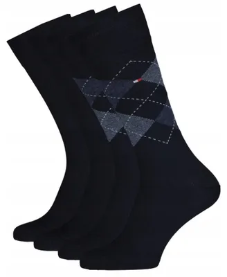 Image de Tommy Hilfiger - Chaussettes pour homme (lot de 2) NA1127 (43 EU - 45,5 EU) (gris)