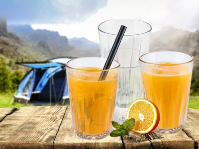 Produktbild von Trinkbecher, Mehrwegbecher Tritan, Kinderbecher, Kindergläser, Garten, Camping