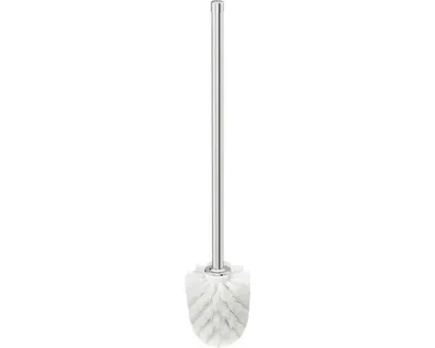 Produktbild von WC-Bürste Lenz Flame Ø 8 cm chrom/weiß glänzend 9996386