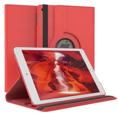 Produktbild von EAZY CASE - Tablet Hülle für Apple iPad Mini 4 Schutzhülle, Tablet Case 360° drehbar in Rot