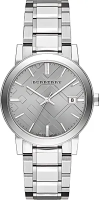 Produktbild von Burberry The City Damenuhr silber