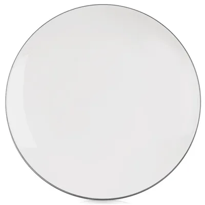 Obrázek produktu pro Servírovací talíř na dezerty DECORA - porcelán - 20 cm - bílý