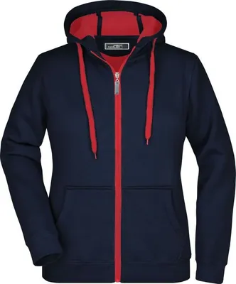 Produktbild von Sportive Jacke mit Kapuze navy/red, Gr. XXL