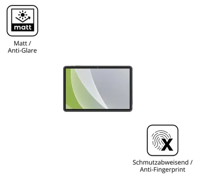 Produktbild von 2x Schutzfolie für UBDXBD K308 matt Displayschutzfolie Folie Display Schutz dipos