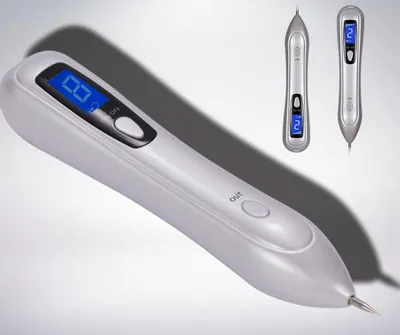 Produktbild von Warzen Entfernen Muttermal Entfernung Stift, Mole Removal Stift Maulwurfentferner mit LCD-Bildschirm 9 Stärke für Warzen, Nävus, Muttermale