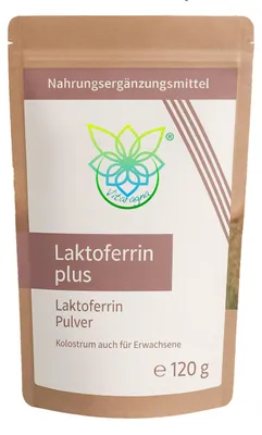 Produktbild von VITARAGNA Laktoferrin Plus Pulver 120 g mit Glycin und Bambusfasern